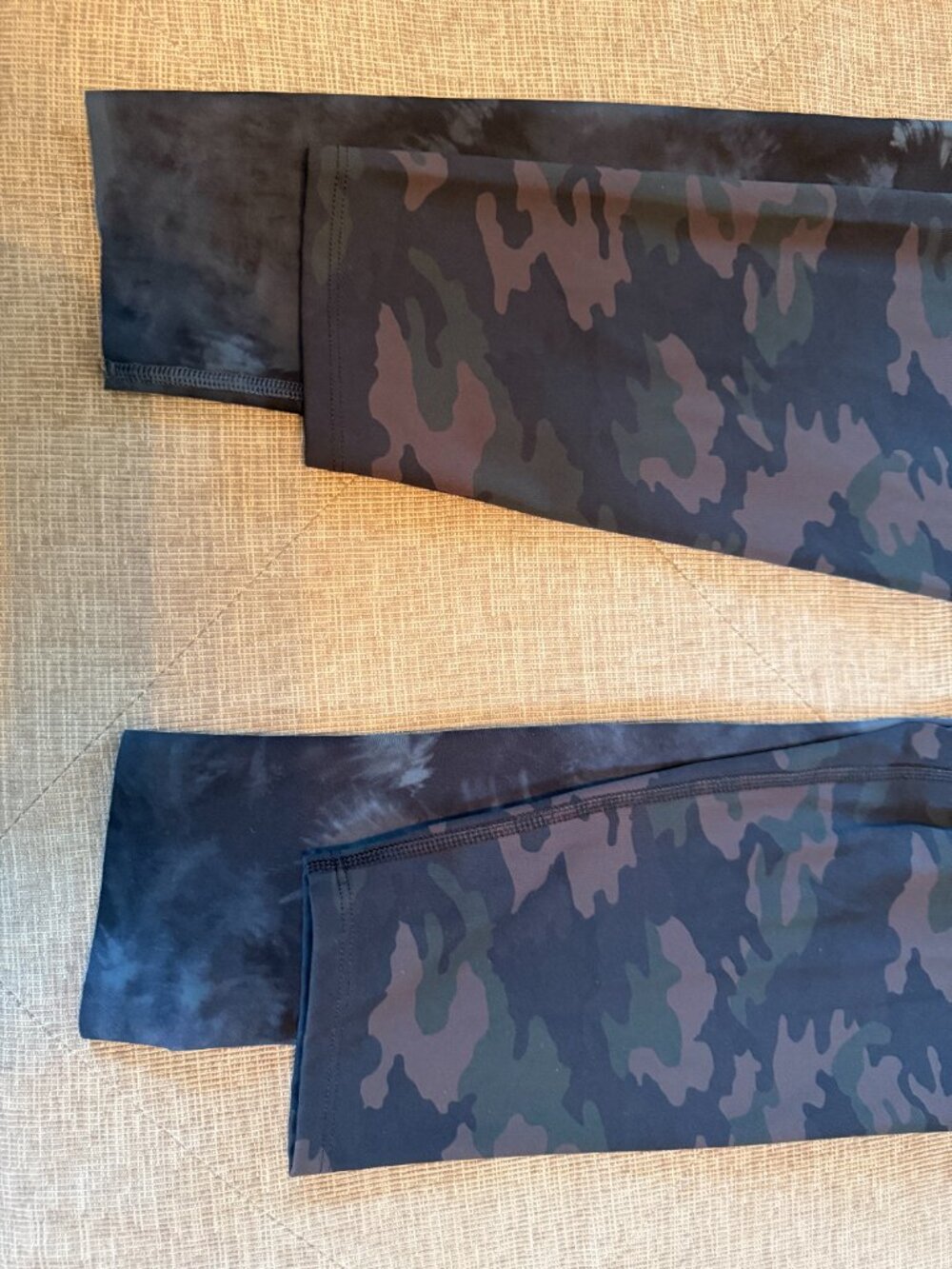 PAIR of SPANX Booty Boost Camo Leggings | High Waisted Shaping | Size LG - Picture 9 of 9